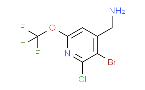4-(Aminomethyl)-3-bromo-2-chloro-6-(trifluoromethoxy)pyridine