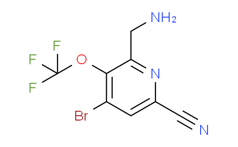 AM50437 | 1806081-64-0 | 2-(Aminomethyl)-4-bromo-6-cyano-3-(trifluoromethoxy)pyridine