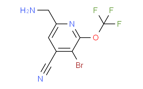 AM50442 | 1804594-46-4 | 6-(Aminomethyl)-3-bromo-4-cyano-2-(trifluoromethoxy)pyridine