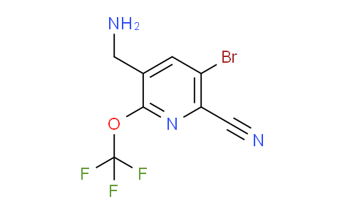 AM50455 | 1803665-19-1 | 3-(Aminomethyl)-5-bromo-6-cyano-2-(trifluoromethoxy)pyridine