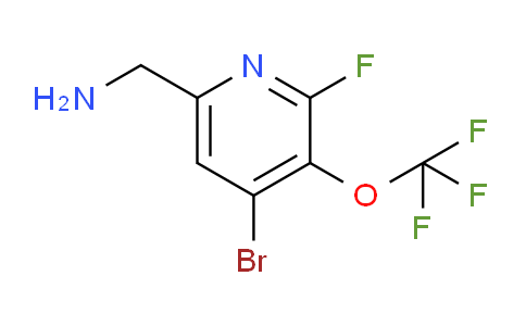 6-(Aminomethyl)-4-bromo-2-fluoro-3-(trifluoromethoxy)pyridine