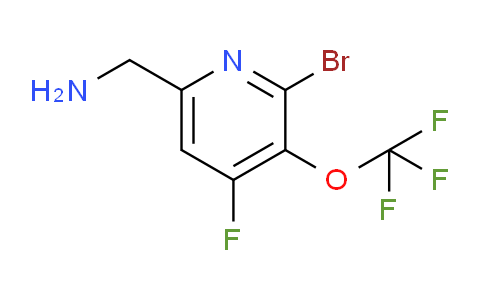 6-(Aminomethyl)-2-bromo-4-fluoro-3-(trifluoromethoxy)pyridine
