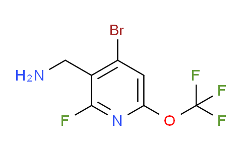 3-(Aminomethyl)-4-bromo-2-fluoro-6-(trifluoromethoxy)pyridine