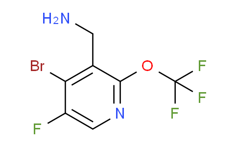 3-(Aminomethyl)-4-bromo-5-fluoro-2-(trifluoromethoxy)pyridine