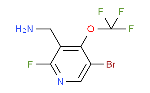 3-(Aminomethyl)-5-bromo-2-fluoro-4-(trifluoromethoxy)pyridine