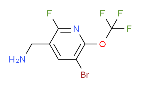 3-(Aminomethyl)-5-bromo-2-fluoro-6-(trifluoromethoxy)pyridine