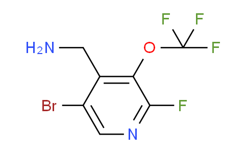 4-(Aminomethyl)-5-bromo-2-fluoro-3-(trifluoromethoxy)pyridine