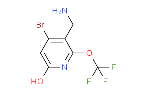 AM50552 | 1803914-78-4 | 3-(Aminomethyl)-4-bromo-6-hydroxy-2-(trifluoromethoxy)pyridine