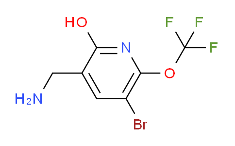 AM50555 | 1804647-52-6 | 3-(Aminomethyl)-5-bromo-2-hydroxy-6-(trifluoromethoxy)pyridine