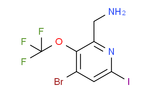 AM50587 | 1803901-57-6 | 2-(Aminomethyl)-4-bromo-6-iodo-3-(trifluoromethoxy)pyridine
