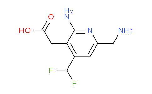 AM50594 | 1805386-94-0 | 2-Amino-6-(aminomethyl)-4-(difluoromethyl)pyridine-3-acetic acid