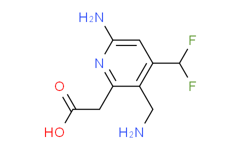 AM50596 | 1806799-72-3 | 6-Amino-3-(aminomethyl)-4-(difluoromethyl)pyridine-2-acetic acid