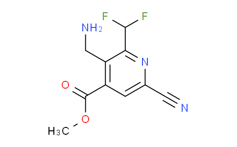 AM50601 | 1806994-48-8 | Methyl 3-(aminomethyl)-6-cyano-2-(difluoromethyl)pyridine-4-carboxylate