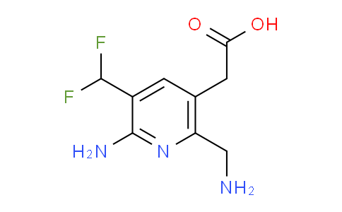 AM50614 | 1803687-55-9 | 2-Amino-6-(aminomethyl)-3-(difluoromethyl)pyridine-5-acetic acid