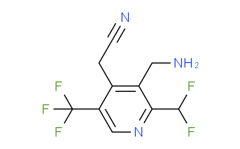 AM50626 | 1361700-52-8 | 3-(Aminomethyl)-2-(difluoromethyl)-5-(trifluoromethyl)pyridine-4-acetonitrile