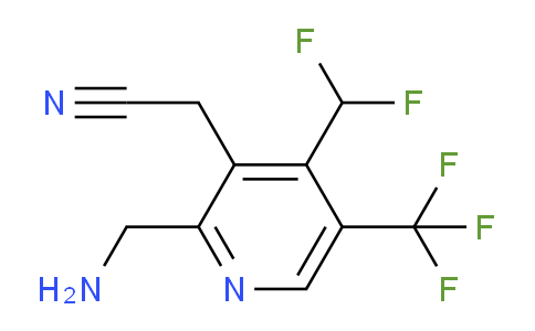 AM50627 | 1361834-12-9 | 2-(Aminomethyl)-4-(difluoromethyl)-5-(trifluoromethyl)pyridine-3-acetonitrile