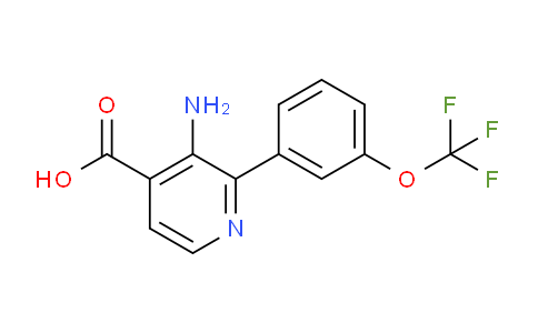 AM50653 | 1261568-66-4 | 3-Amino-2-(3-(trifluoromethoxy)phenyl)isonicotinic acid