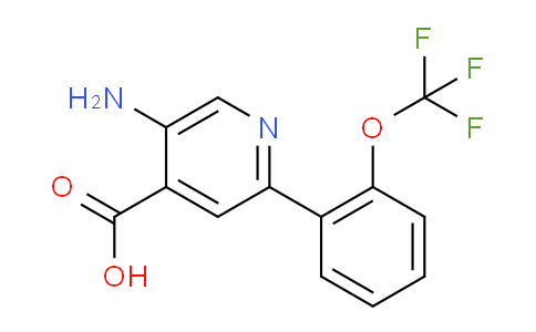 AM50655 | 1261839-75-1 | 5-Amino-2-(2-(trifluoromethoxy)phenyl)isonicotinic acid