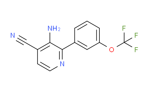 AM50662 | 1261651-90-4 | 3-Amino-2-(3-(trifluoromethoxy)phenyl)isonicotinonitrile