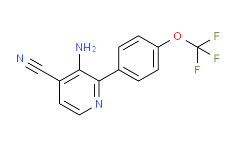 AM50663 | 1261750-68-8 | 3-Amino-2-(4-(trifluoromethoxy)phenyl)isonicotinonitrile