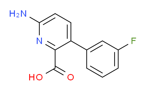 AM50697 | 1214342-46-7 | 6-Amino-3-(3-fluorophenyl)picolinic acid