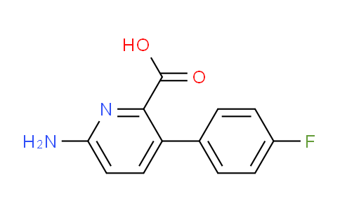 AM50698 | 1214379-52-8 | 6-Amino-3-(4-fluorophenyl)picolinic acid