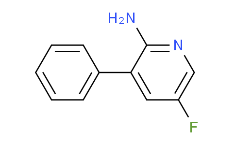 2-Amino-5-fluoro-3-phenylpyridine