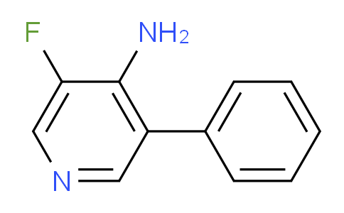 4-Amino-5-fluoro-3-phenylpyridine
