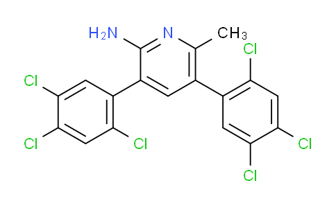 2-Amino-3,5-bis(2,4,5-trichlorophenyl)-6-methylpyridine