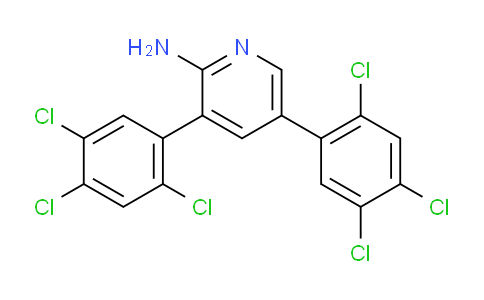 2-Amino-3,5-bis(2,4,5-trichlorophenyl)pyridine