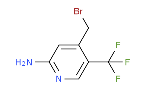 2-Amino-4-bromomethyl-5-(trifluoromethyl)pyridine