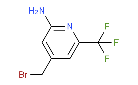 2-Amino-4-bromomethyl-6-(trifluoromethyl)pyridine