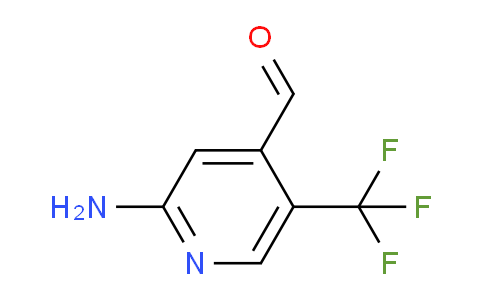 2-Amino-5-(trifluoromethyl)isonicotinaldehyde