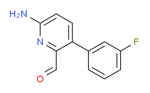 AM50963 | 1227582-44-6 | 6-Amino-3-(3-fluorophenyl)picolinaldehyde
