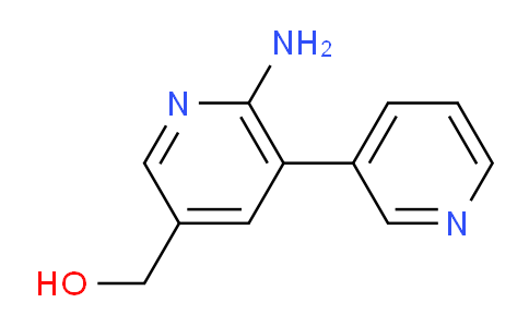 6-Amino-5-(pyridin-3-yl)pyridine-3-methanol