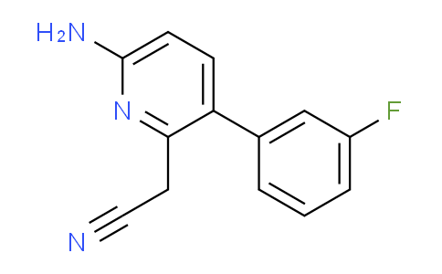 AM51039 | 1227590-27-3 | 6-Amino-3-(3-fluorophenyl)pyridine-2-acetonitrile