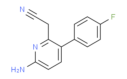 AM51040 | 1227561-71-8 | 6-Amino-3-(4-fluorophenyl)pyridine-2-acetonitrile