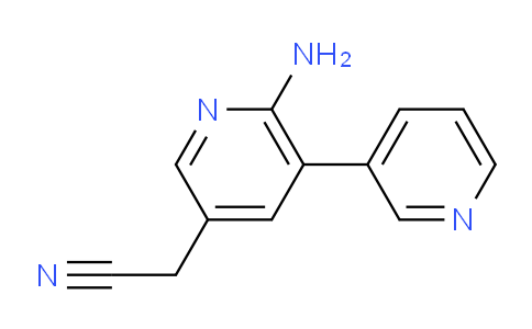 6-Amino-5-(pyridin-3-yl)pyridine-3-acetonitrile