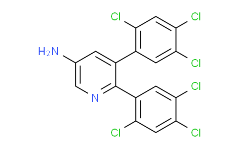 5-Amino-2,3-bis(2,4,5-trichlorophenyl)pyridine