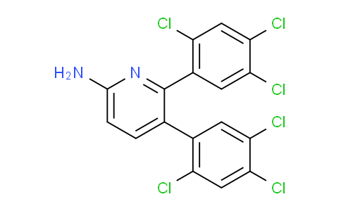6-Amino-2,3-bis(2,4,5-trichlorophenyl)pyridine