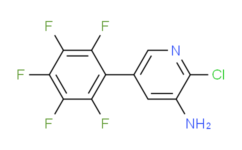 3-Amino-2-chloro-5-(perfluorophenyl)pyridine