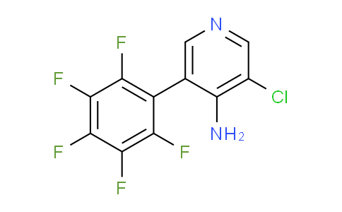 AM51084 | 1259478-33-5 | 4-Amino-3-chloro-5-(perfluorophenyl)pyridine