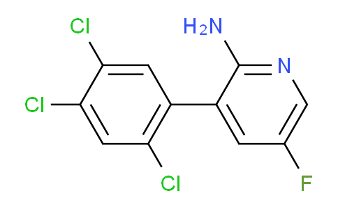 AM51095 | 1259478-34-6 | 2-Amino-5-fluoro-3-(2,4,5-trichlorophenyl)pyridine