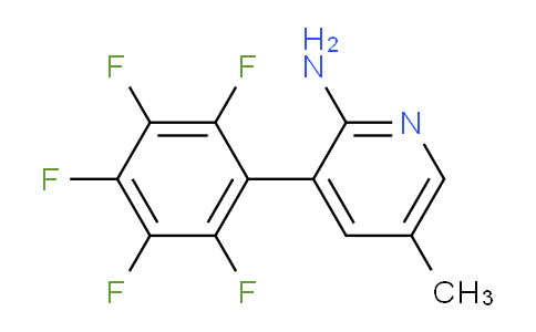 AM51116 | 1259478-38-0 | 2-Amino-5-methyl-3-(perfluorophenyl)pyridine
