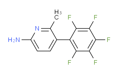 6-Amino-2-methyl-3-(perfluorophenyl)pyridine