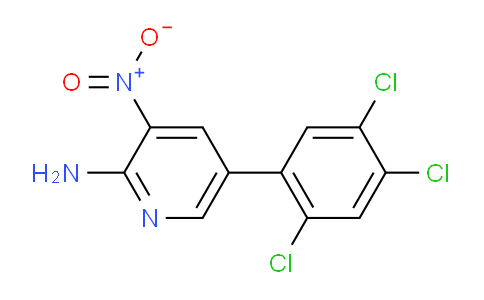 2-Amino-3-nitro-5-(2,4,5-trichlorophenyl)pyridine