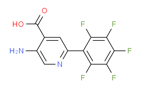 5-Amino-2-(perfluorophenyl)isonicotinic acid