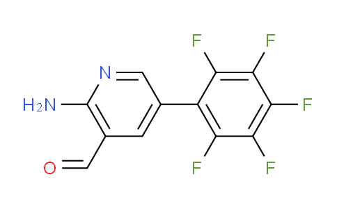 AM51155 | 1259478-48-2 | 2-Amino-5-(perfluorophenyl)nicotinaldehyde