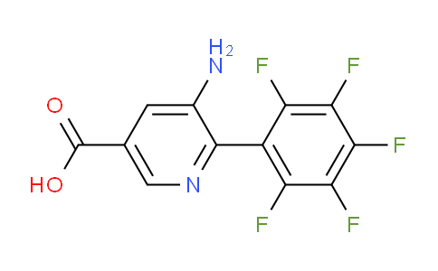 AM51159 | 1259478-63-1 | 5-Amino-6-(perfluorophenyl)nicotinic acid