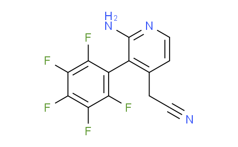 AM51180 | 1259478-50-6 | 2-Amino-3-(perfluorophenyl)pyridine-4-acetonitrile